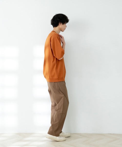 FORK&SPOON(フォークアンドスプーン)の「FORK&SPOON OE度詰天竺Tシャツ(Tシャツ/カットソー・メンズ・ブラウン/グリーン/ナチュラル・4/5)」の21枚目の写真