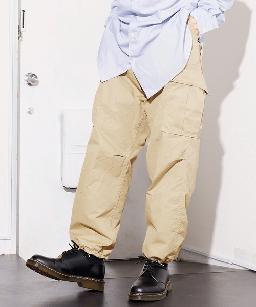【お買い得‼】orslow カーゴパンツ 日本製 6ポケ ベージュ 2 スリムに選ぶ6ポケカーゴ。 | andPheb Staff Blog