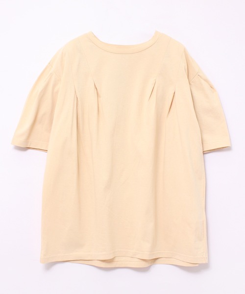 RNA-N(アールエヌエーエヌ)の「M1876 タックデザインプルオーバー(Tシャツ/カットソー・レディース・グリーン/スミクロ/ベージュ・MEDIUM)」の22枚目の写真