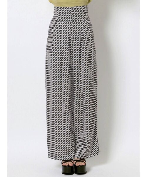 EMODA（エモダ）の「スーパーハイウエストワイドパンツ（その他パンツ・レディース・ブラック/ブルー/その他・SMALL/MEDIUM）」の20枚目の写真