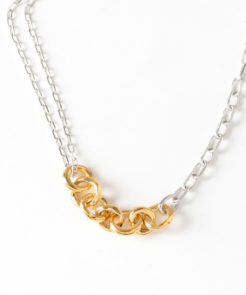 JUICY ROCK（ジューシーロック）の「CYCRO/GP(SV925)/SV925 3コンビチェーンブレスレット（ブレスレット・レディース・ゴールド・ONE SIZE）」の7枚目の写真