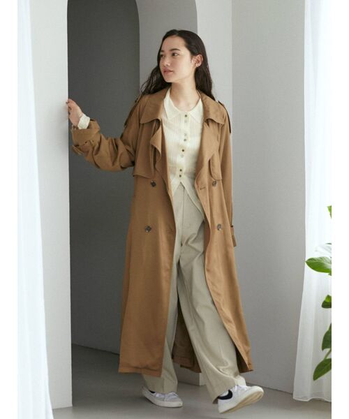 Ungrid（アングリッド）の「センタープレスルーズパンツ（スラックス・レディース・チャコールグレー/ベージュ/その他1・SMALL/MEDIUM）」の14枚目の写真