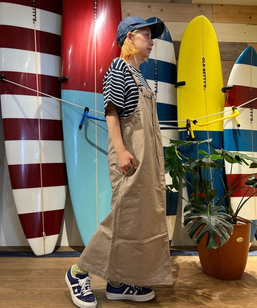 GREEN BOWL（グリーンボウル）の「グリーンボウル【GREEN BOWL】Chino Overskirt（スカート・レディース・ブラック/グレー・FREE）」の11枚目の写真