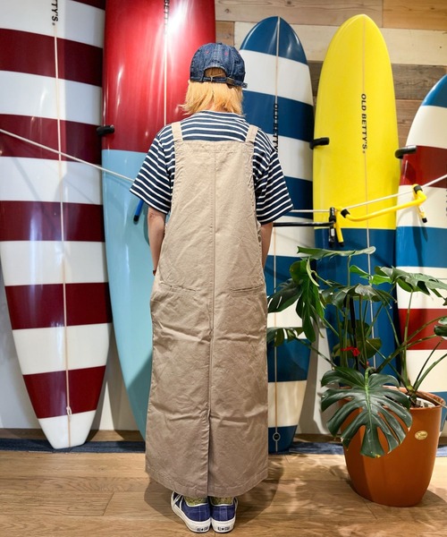 GREEN BOWL（グリーンボウル）の「グリーンボウル【GREEN BOWL】Chino Overskirt（スカート・レディース・ブラック/グレー・FREE）」の12枚目の写真