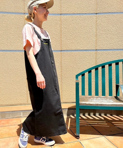 GREEN BOWL（グリーンボウル）の「グリーンボウル【GREEN BOWL】Chino Overskirt（スカート・レディース・ブラック/グレー・FREE）」の21枚目の写真