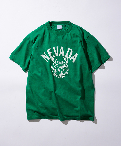 JOURNAL STANDARD（ジャーナルスタンダード）の「TAKE IT TAKE STORE SHORT SLEEVE TEE（Tシャツ/カットソー・メンズ・グリーン/ホワイト/ブラック/パープル/ネイビー/イエロー・X-LARGE/XX-LARGE）」の3枚目の写真