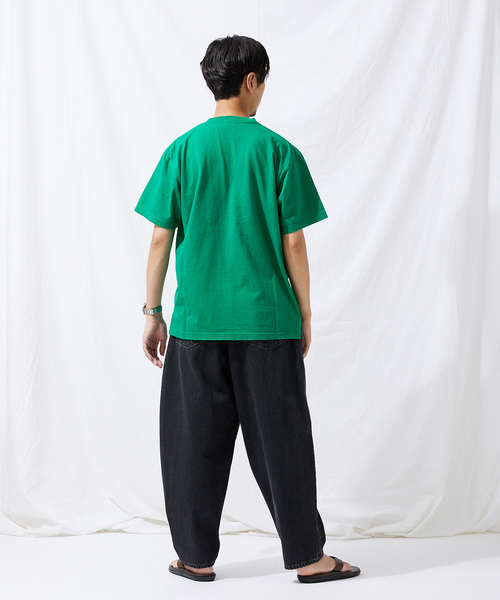 JOURNAL STANDARD（ジャーナルスタンダード）の「TAKE IT TAKE STORE SHORT SLEEVE TEE（Tシャツ/カットソー・メンズ・グリーン/ホワイト/ブラック/パープル/ネイビー/イエロー・X-LARGE/XX-LARGE）」の21枚目の写真