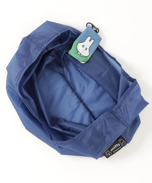 SURF'S UP PEANUTS（サーフズアップピーナッツ）の「ミッフィー HUNGBAG ブルー HEMI（トートバッグ・レディース・マルチ・FREE）」の3枚目の写真