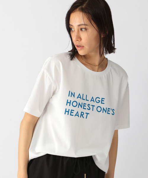 BARNYARDSTORM（バンヤードストーム）の「BARNYARDSTORM / ロゴプリントTシャツ（Tシャツ/カットソー・レディース・ブラック/ブルー・1/0）」の18枚目の写真