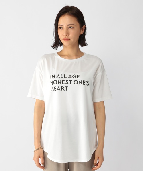 BARNYARDSTORM（バンヤードストーム）の「BARNYARDSTORM / ロゴプリントTシャツ（Tシャツ/カットソー・レディース・ブラック/ブルー・1/0）」の16枚目の写真