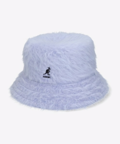 KANGOL（カンゴール）の「KANGOL/カンゴール　Furgora Bucket（ハット・レディース・ブラック/ライトピンク/ライラック/アイボリー/ネイビー・M/L）」の4枚目の写真