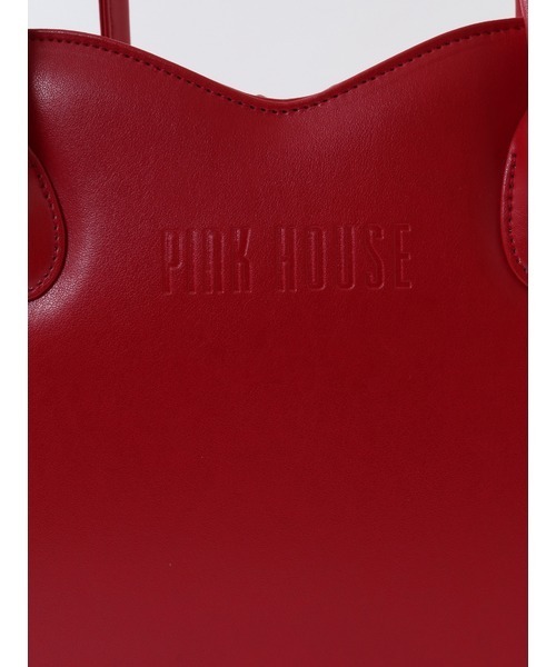 PINK HOUSE（ピンクハウス）の「ハートフリルバッグ（トート