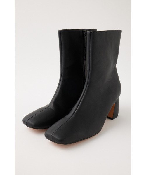 MOUSSY(マウジー)の「CFT SQUARE TOE ブーツ(ブーツ・レディース・ブラック/ベージュ・SMALL/MEDIUM/LARGE)」の4枚目の写真