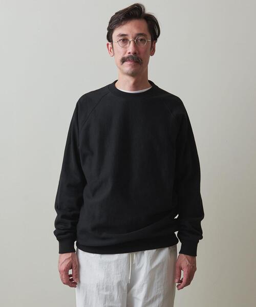 Steven Alan（スティーブンアラン）の「＜Steven Alan＞ URAKE FREEDOM SLEEVE CREW NECK SWEAT -BOLD/スウェット（スウェット・メンズ・ブラック/コバルトブルー/ライトグレー・S/XL/M/L）」の4枚目の写真