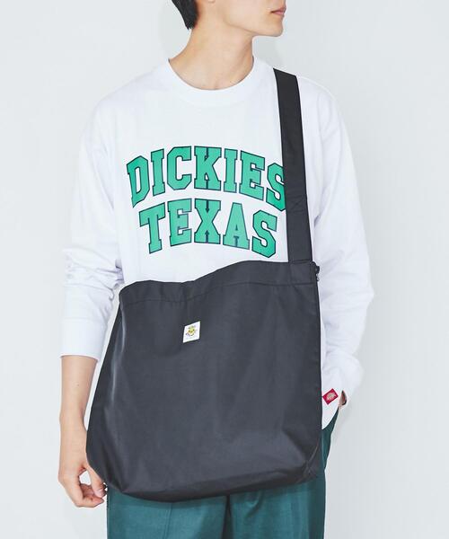 coen（コーエン）の「WILD WALLETS(ワイルドウォレット)別注サイドジップトートバッグ（ショルダーバッグ・メンズ・ブラック/ベージュ・FREE）」の2枚目の写真