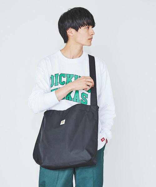 coen（コーエン）の「WILD WALLETS(ワイルドウォレット)別注サイドジップトートバッグ（ショルダーバッグ・メンズ・ブラック/ベージュ・FREE）」の5枚目の写真