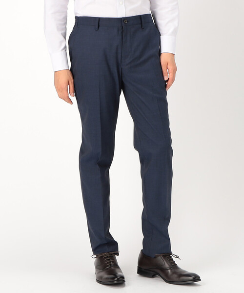 COMME CA ISM（コムサイズム）の「【セットアップ対応】 ギャバストレッチ パンツ（スーツパンツ・メンズ・ブラック/カーキ/ネイビー・SMALL/MEDIUM/LARGE/X-LARGE）」の6枚目の写真