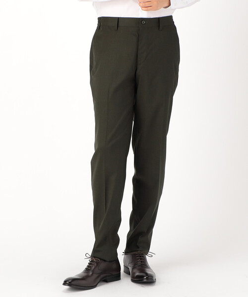 COMME CA ISM（コムサイズム）の「【セットアップ対応】 ギャバストレッチ パンツ（スーツパンツ・メンズ・ブラック/カーキ/ネイビー・SMALL/MEDIUM/LARGE/X-LARGE）」の8枚目の写真