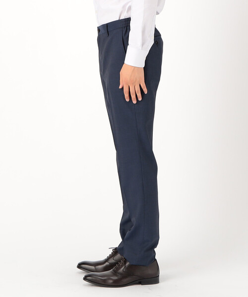 COMME CA ISM（コムサイズム）の「【セットアップ対応】 ギャバストレッチ パンツ（スーツパンツ・メンズ・ブラック/カーキ/ネイビー・SMALL/MEDIUM/LARGE/X-LARGE）」の10枚目の写真