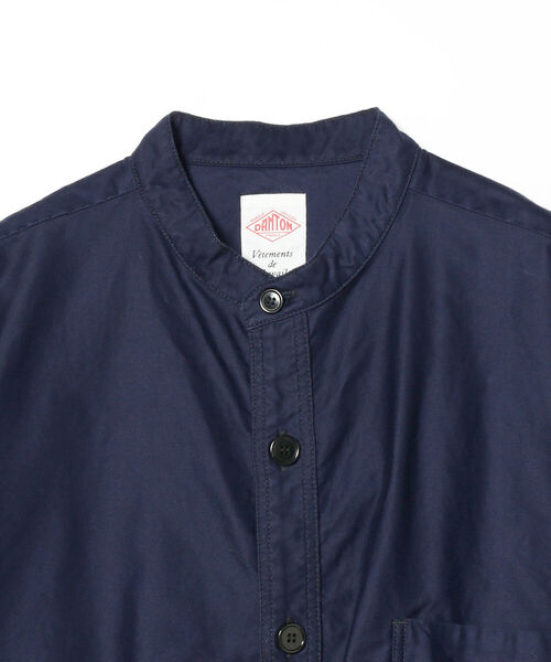 Danton（ダントン）の「DANTON / MOLESKIN BAND COLLAR SHIRT L/S バンドカラーシャツ（シャツ