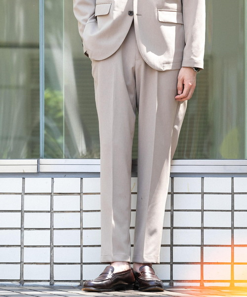 URBAN RESEARCH DOORS（アーバンリサーチドアーズ）の「『XLサイズあり』LIFE STYLE TAILOR　ライトツイルパンツ（スーツパンツ・メンズ・ベージュ/ネイビー・SMALL/MEDIUM/LARGE/X-LARGE）」の16枚目の写真