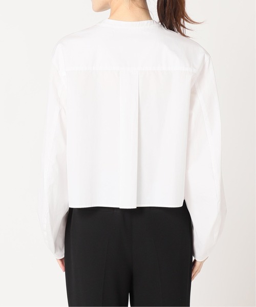 VERMEIL par iena ブロードバンドカラーパフスリーブシャツ VERMEIL par iena（ヴェルメイユパーイエナ）の「ブロードバンド