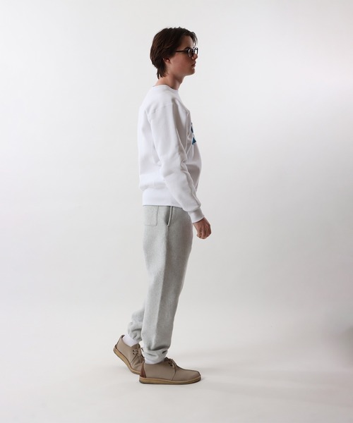 Champion(チャンピオン)の「【Champion/チャンピオン】メンズ リバースウィーブ(R) クルーネックスウェットシャツ(スウェット・メンズ・ホワイト/シルバーグレー/レッド系その他4/ブラック/オートミール/ダークネイビー・LARGE/X-LARGE/SMALL/MEDIUM)」の11枚目の写真