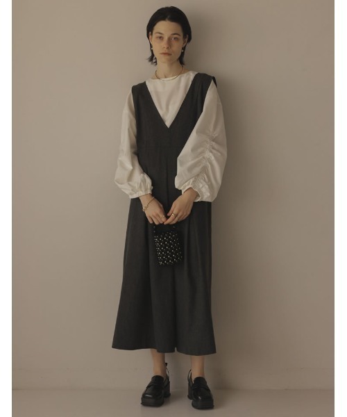 Re:EDIT（リエディ）の「[2022A/W COLLECTION]プラットフォーム厚底ローファー（ローファー・レディース・ブラウン/ブラック・MEDIUM/LARGE/X-LARGE/SMALL）」の3枚目の写真