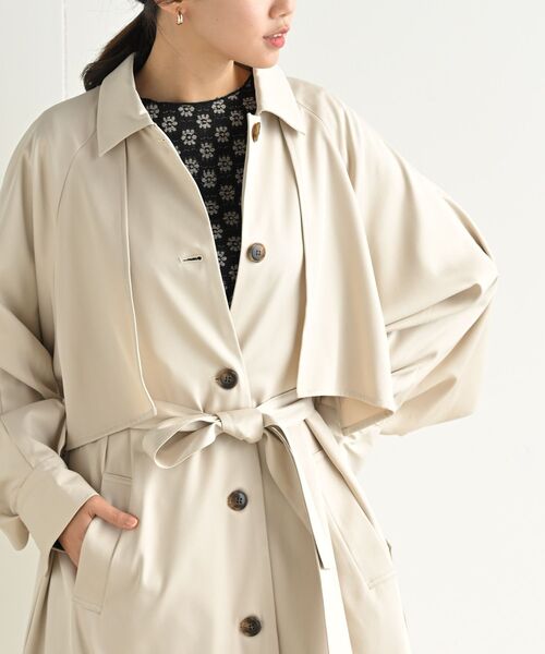 rps（アールピーエス）の「ぽこぽこフラワーレースカットソー（Tシャツ/カットソー・レディース・オフホワイト/アイボリー/ブラック/ブラック系その他2/サックスブルー・フリー）」の14枚目の写真