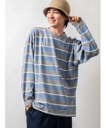 レトロボーダー オーバーシルエット ロンT