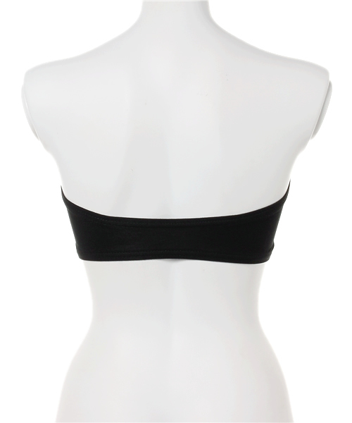 SLY（スライ）の「BASIC BANDEAU TOP（ブラジャー・レディース・ホワイト/ブラック・FREE）」の4枚目の写真
