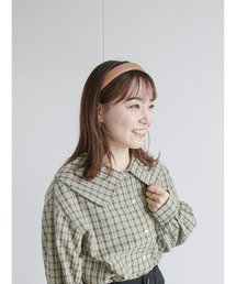 ehka sopo | フェイクレザーカチューシャ(カチューシャ)