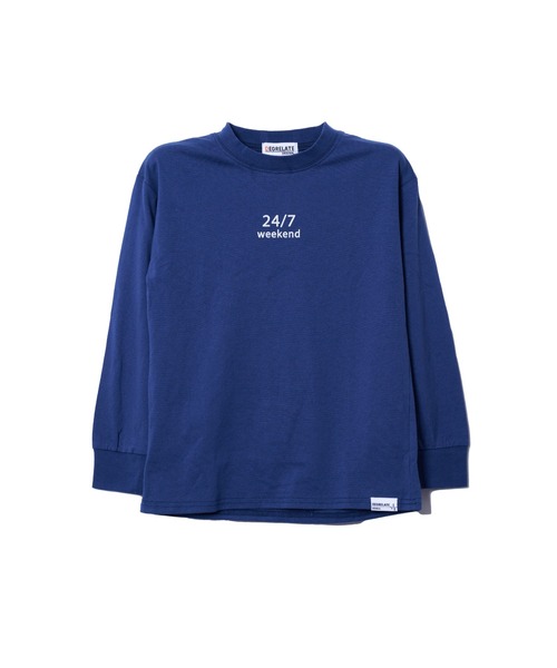 JUNKSOUL（ジャンクソウル）の「DEGRELATE / バリエーションロンT (M4)（Tシャツ/カットソー・キッズ・カーキ/オレンジ/ホワイト/グレー/パープル/ネイビー/ホワイト系その他2/ブラック・130/140/120/150/160）」の21枚目の写真