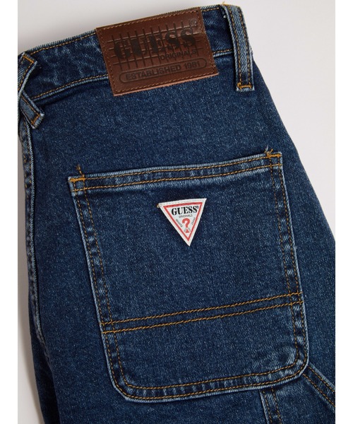 Guess（ゲス）の「GUESS Originals Kit Carpenter Pants（デニムパンツ・レディース・インディゴブルー・27inch/24inch/26inch/25inch）」の12枚目の写真