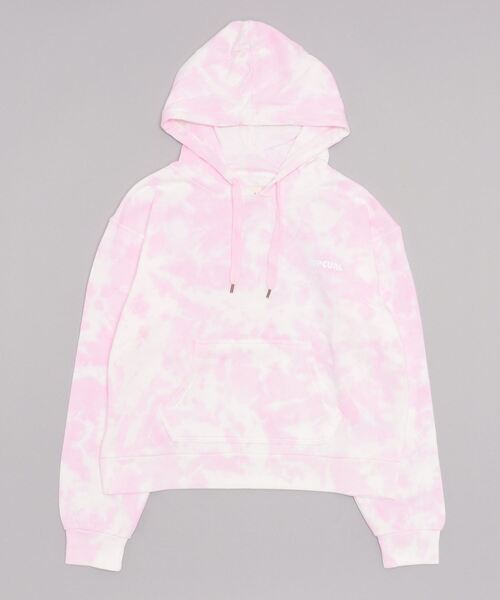 rip curl(リップカール)の「【RIPCURL(リップカール)】CLASSIC SURF HOODIE レディースフーディー プルオーバーパーカー タイダイ(パーカー・レディース・グレー系その他2/ピンク・LARGE/MEDIUM/SMALL/X-SMALL)」の7枚目の写真