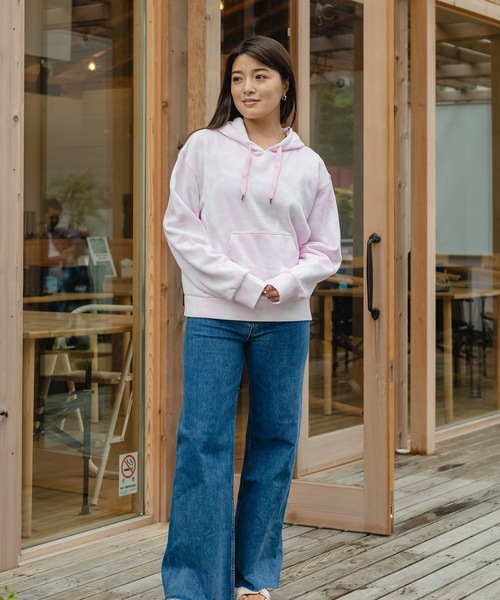 rip curl(リップカール)の「【RIPCURL(リップカール)】CLASSIC SURF HOODIE レディースフーディー プルオーバーパーカー タイダイ(パーカー・レディース・グレー系その他2/ピンク・LARGE/MEDIUM/SMALL/X-SMALL)」の9枚目の写真