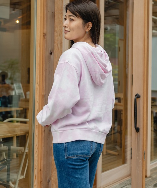 rip curl(リップカール)の「【RIPCURL(リップカール)】CLASSIC SURF HOODIE レディースフーディー プルオーバーパーカー タイダイ(パーカー・レディース・グレー系その他2/ピンク・LARGE/MEDIUM/SMALL/X-SMALL)」の8枚目の写真