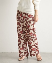 COLLAGE GALLARDAGALANTE | フラワー柄イージーパンツ(その他パンツ)