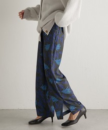 COLLAGE GALLARDAGALANTE | フラワー柄イージーパンツ(その他パンツ)