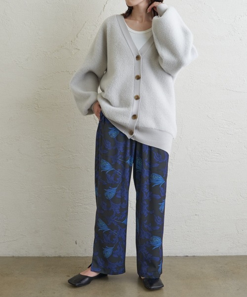 COLLAGE GALLARDAGALANTE（コラージュガリャルダガランテ）の「【OT】フラワー柄イージーパンツ（その他パンツ・レディース・レッド/ブルー・FREE）」の19枚目の写真