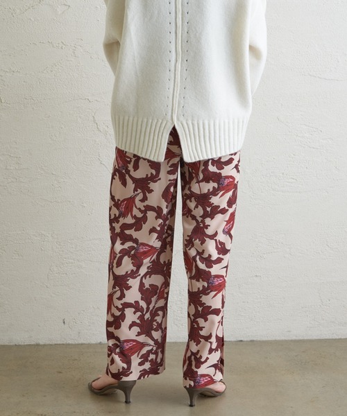 COLLAGE GALLARDAGALANTE（コラージュガリャルダガランテ）の「【OT】フラワー柄イージーパンツ（その他パンツ・レディース・レッド/ブルー・FREE）」の17枚目の写真