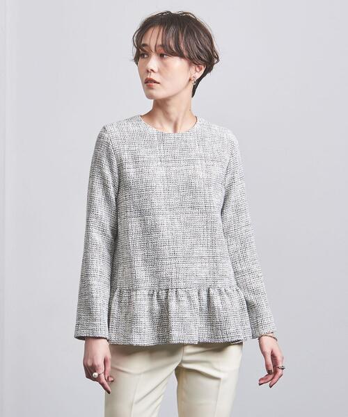 UNITED ARROWS（ユナイテッドアローズ）の「ミックスツイード ペプラム