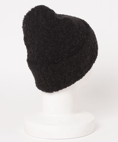 ALLSAINTS(オールセインツ)の「DARBY BEANIE | DARBY ビーニー(ニットキャップ/ビーニー・レディース・ブラック・ONE SIZE)」の2枚目の写真
