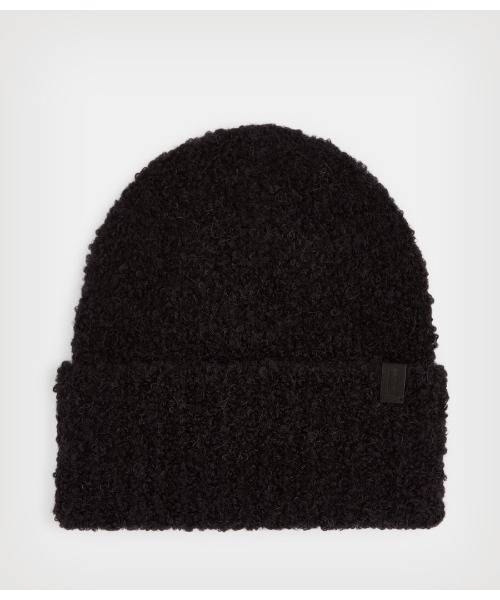 ALLSAINTS(オールセインツ)の「DARBY BEANIE | DARBY ビーニー(ニットキャップ/ビーニー・レディース・ブラック・ONE SIZE)」の4枚目の写真