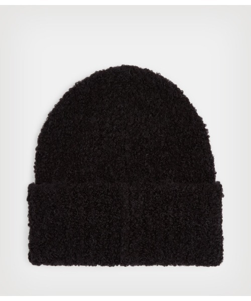 ALLSAINTS(オールセインツ)の「DARBY BEANIE | DARBY ビーニー(ニットキャップ/ビーニー・レディース・ブラック・ONE SIZE)」の6枚目の写真