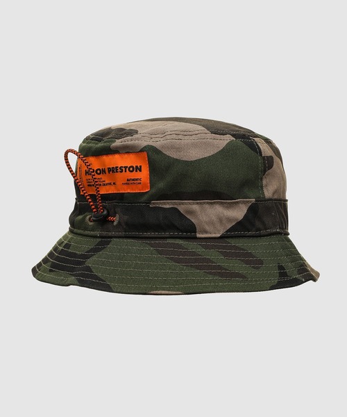 HERON PRESTON（ヘロンプレストン）の「CAMO BUCKET HAT（ハット・メンズ・グリーン系その他・L/XL）」の3枚目の写真