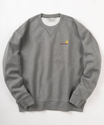 【Carhartt/カーハート】ワンポイント ブランドロゴ刺繍 スウェット/AMERICAN SCRIPT  SWEAT SHIRT/裏起毛