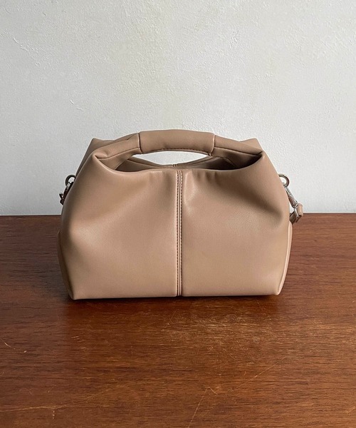 CAPRICIEUX LE'MAGE（カプリシューレマージュ）の「ワンハンドルバッグ（ハンドバッグ・レディース・ブラック/グリーン/アイボリー/ベージュ・FREE）」の17枚目の写真