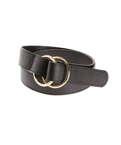 RESEXXY（リゼクシー）の「ダブルリングベルト（ベルト・レディース・ブラック/モカ/ブラウン・FREE）」の2枚目の写真
