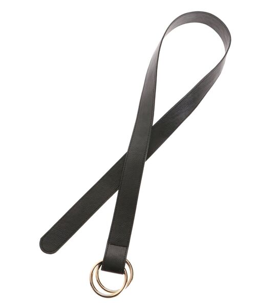 RESEXXY（リゼクシー）の「ダブルリングベルト（ベルト・レディース・ブラック/モカ/ブラウン・FREE）」の6枚目の写真